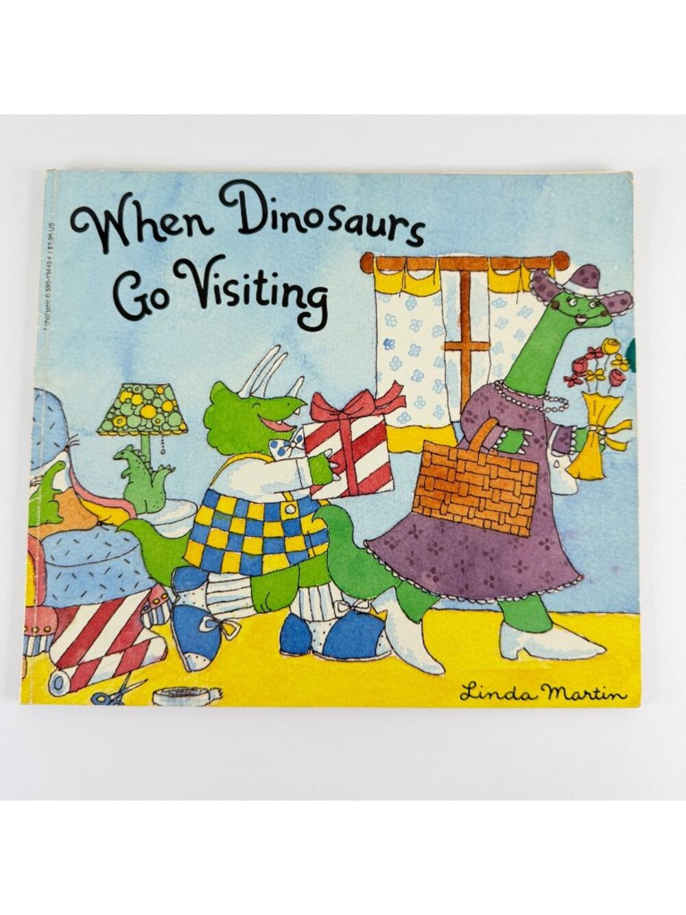 2/$6 When Dinosaurs Go Visiting book by Linda Martin (Paperback)
